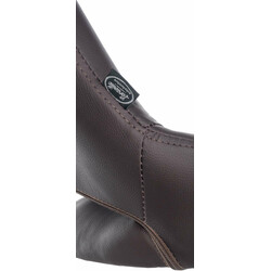 Milet barstol i kunstlæder justerbar sædehøjde 360 drejende metalramme