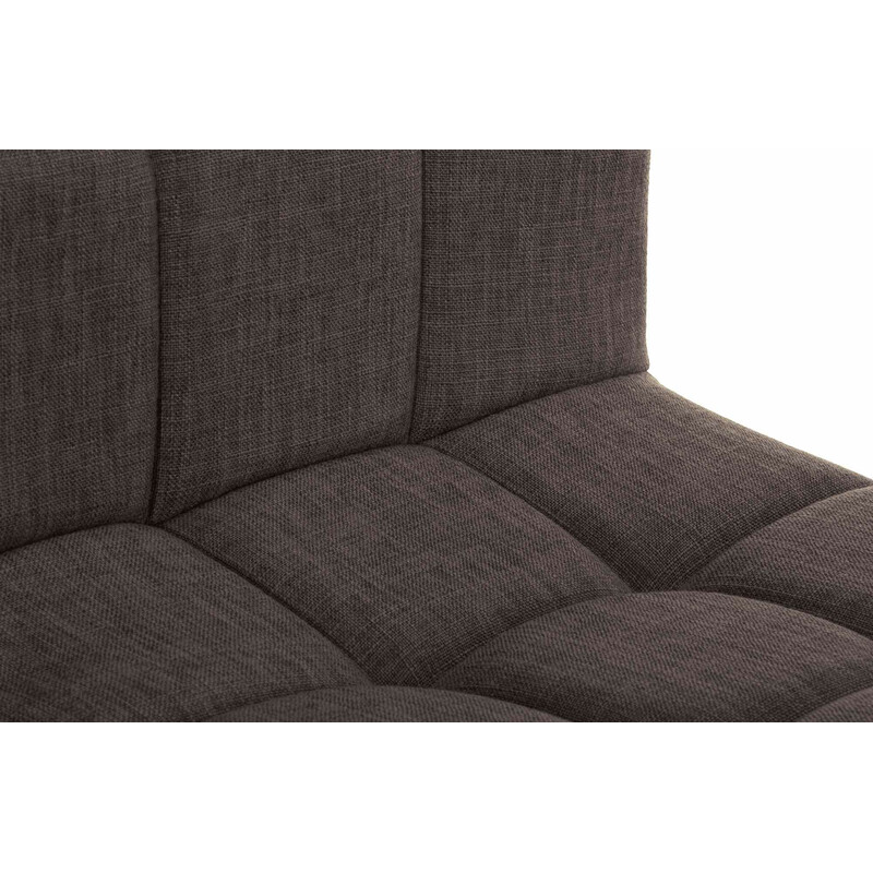 Calma justerbar stofbeklædt barstol med 360 drejelig ryg og fodstøtte