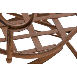 Adara håndlavede jernstole med antikpatina til have 2 stk