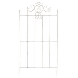 2 stk Paula espalier rustik malerstil støtte til klatreplanter