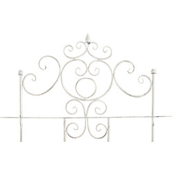 2 stk Paula espalier rustik malerstil støtte til klatreplanter