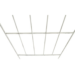 2 stk Paula espalier rustik malerstil støtte til klatreplanter