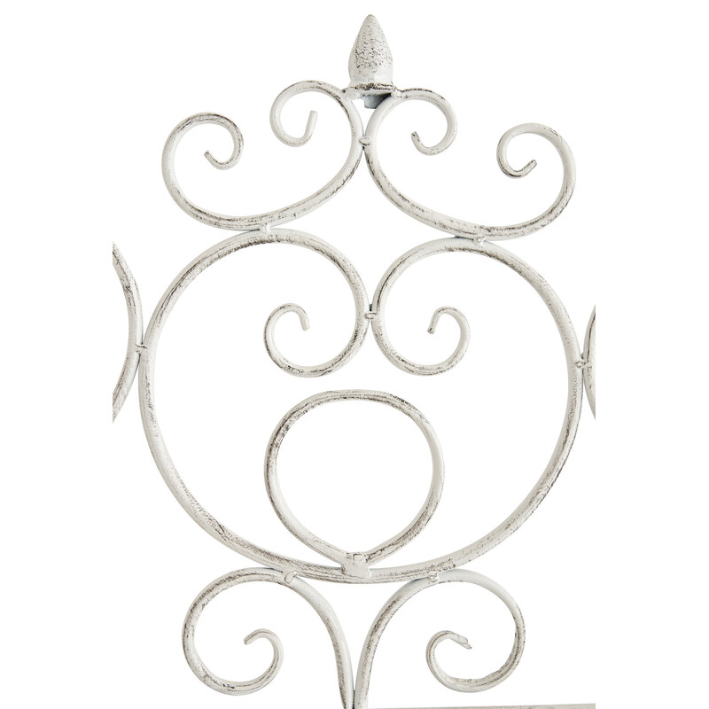 2 stk Paula espalier rustik malerstil støtte til klatreplanter