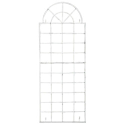 Antik patina vægespalier til klatreplanter 2 stk 180x70 cm jern