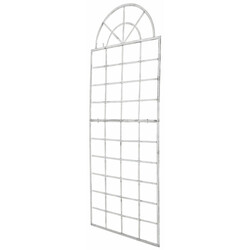 Antik patina vægespalier til klatreplanter 2 stk 180x70 cm jern