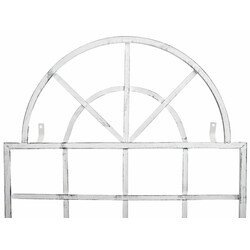 Antik patina vægespalier til klatreplanter 2 stk 180x70 cm jern