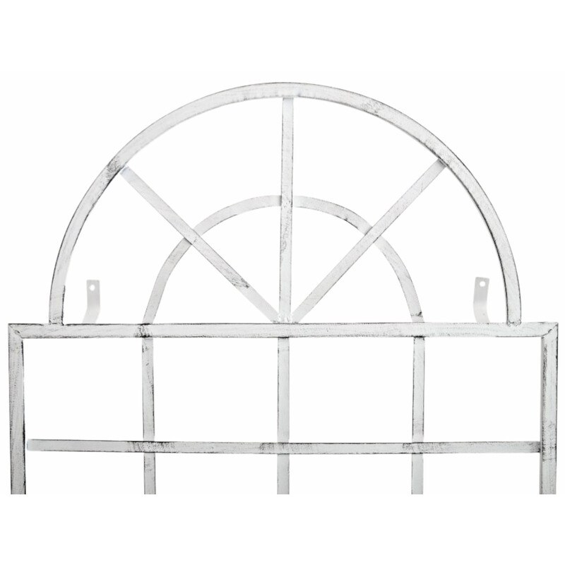 Antik patina vægespalier til klatreplanter 2 stk 180x70 cm jern