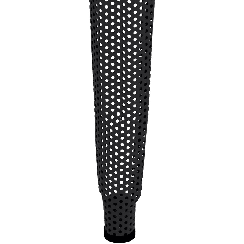 Fletcher industriel stabelbar barstol med metalramme 77 cm