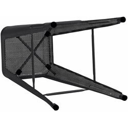 Fletcher industriel stabelbar barstol med metalramme 77 cm