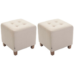 Moderne multifunktionel siddepude til stuen med stilfuldt design træramme