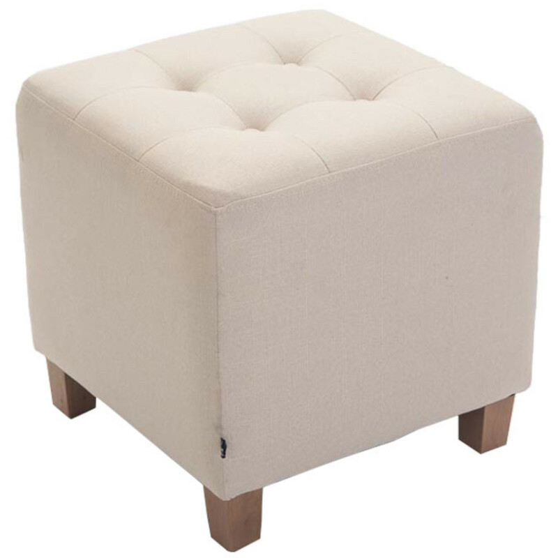 Moderne multifunktionel siddepude til stuen med stilfuldt design træramme