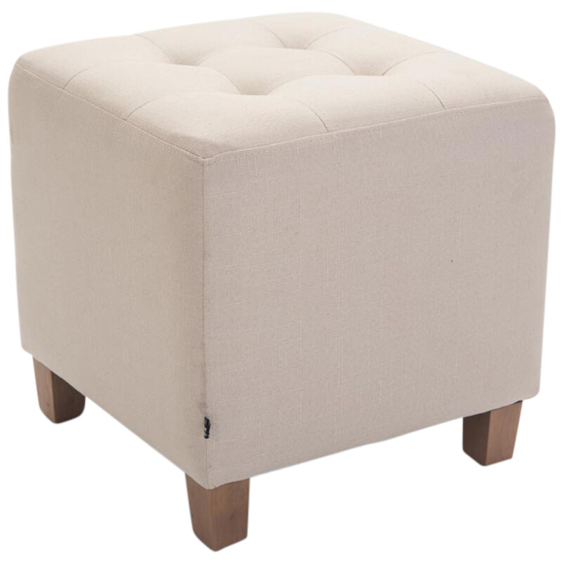 Moderne multifunktionel siddepude til stuen med stilfuldt design træramme