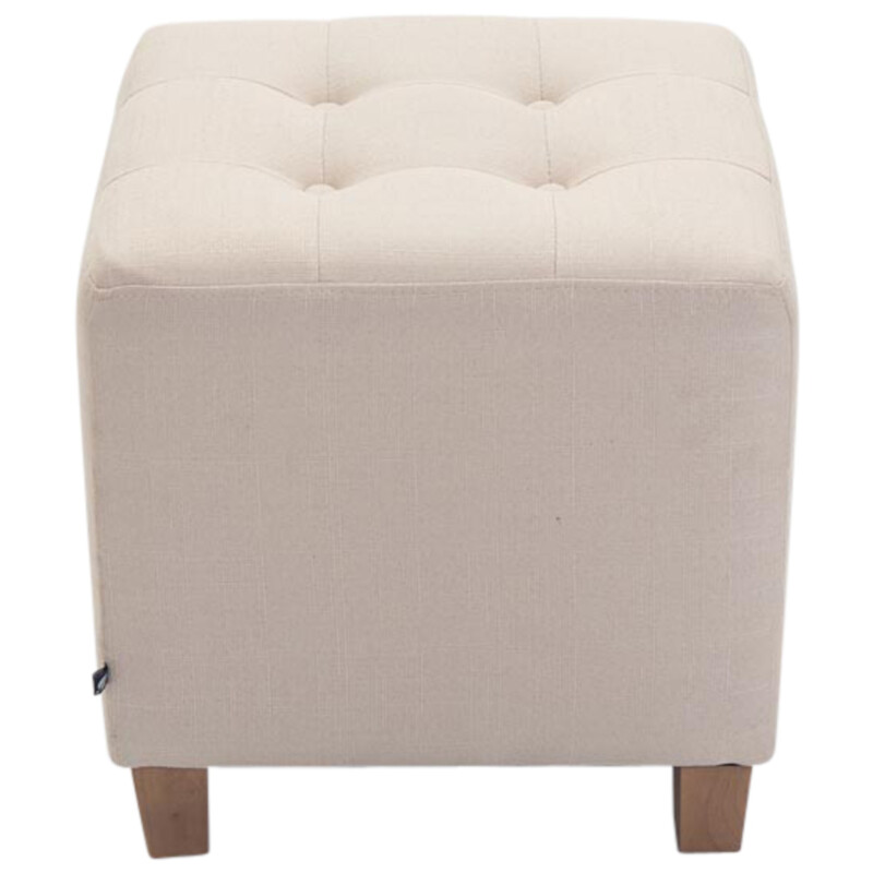 Moderne multifunktionel siddepude til stuen med stilfuldt design træramme