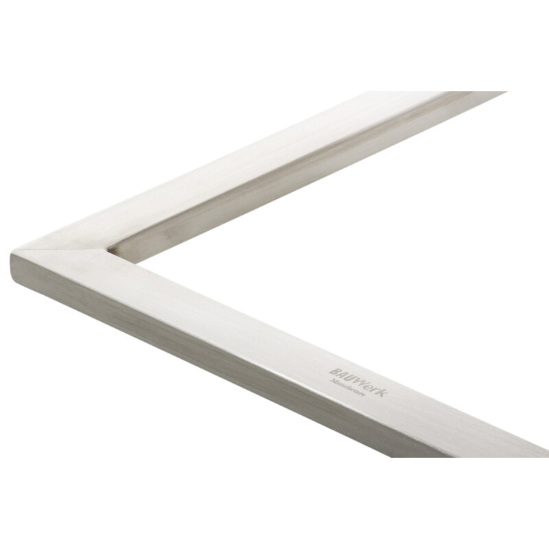 Belfort spisestole 2 stk med kunstlæder og rustfrit stål