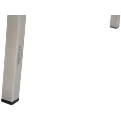 Colmar spisestole 2 stk med stofbetræk og rustfri stålben