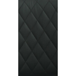 Ergonomisk kontorstol i kunstlæder med højdejustering og massivt træramme