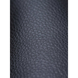 Højdejusterbar Foley barstol i kunstlæder med ryglænge og armlæn