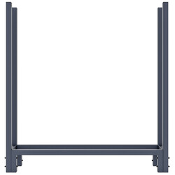 Stål brændeholder med vandtæt polyesterdække solid konstruktion pladsbesparende