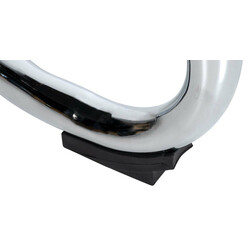 2 ergonomiske komfortable besøgsstole i netstof med metalramme