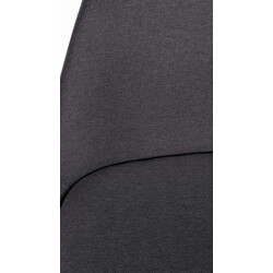 Corbin moderne barkstol med stofbetræk fyrretræ ramme og fodstøtte