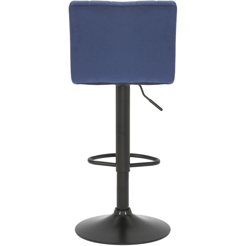 Jamie barstole med fløjlsovertræk justerbar højde 2 stk sæt