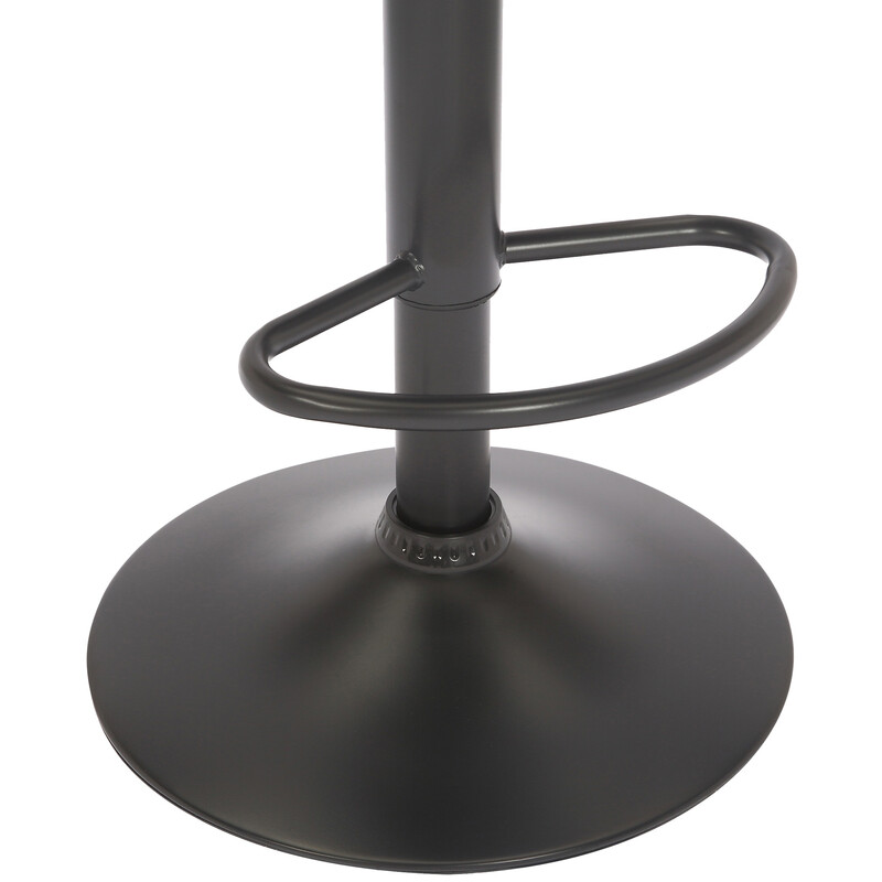 Jamie barstole med fløjlsovertræk justerbar højde 2 stk sæt