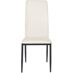 Moderne 6 spisestole sæt med fløjl eller kunstlæder metalramme høj ryg