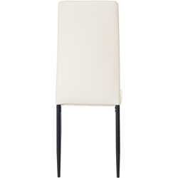 Moderne 6 spisestole sæt med fløjl eller kunstlæder metalramme høj ryg