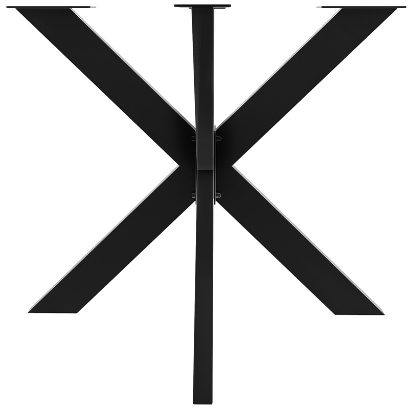 Ervin-pöydänjalat justerbare metalben med 200 kg kapacitet i tre størrelser