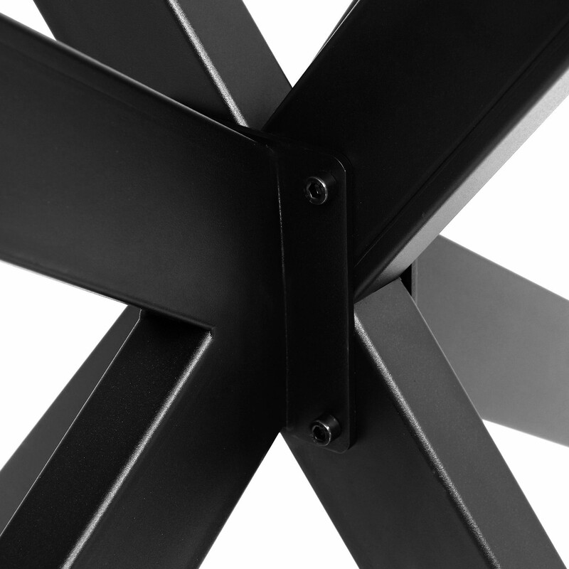 Ervin-pöydänjalat justerbare metalben med 200 kg kapacitet i tre størrelser