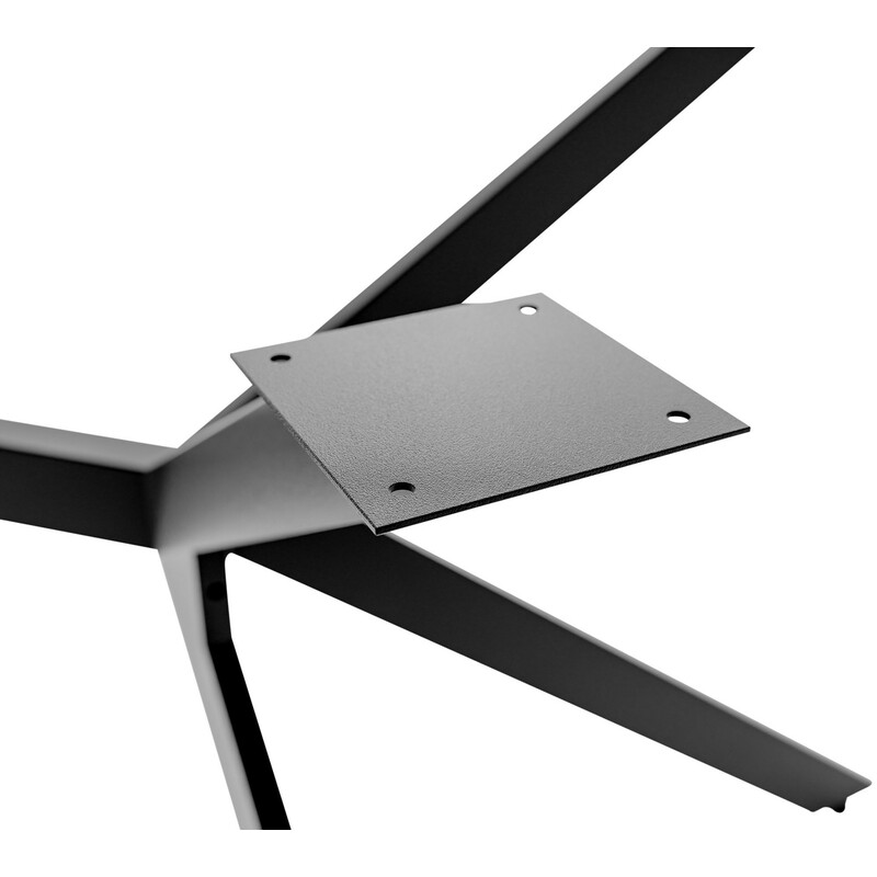 Cascada bordramme industrielt sort pulvermalet stål 120 kg