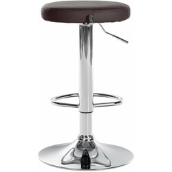 2 stk Ponte barstole med kunstlæder justerbar højde og 360° drejning