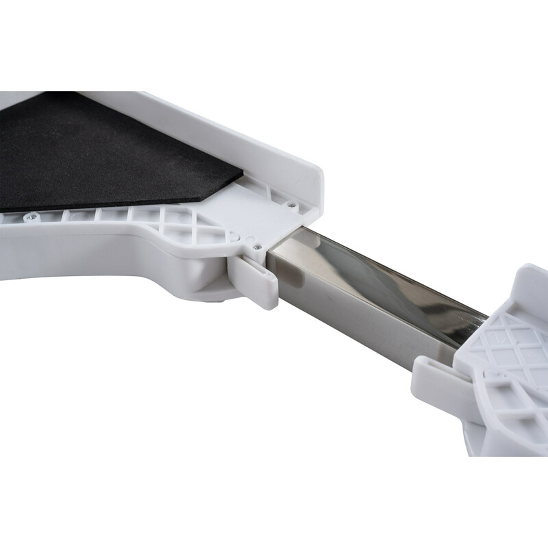 Justerbar samlingsramme til vaskemaskine med tørretumbler koldvalset stål beskyttelser og spændebånd