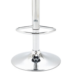 2‑stykke sæt Braga barstol med fløjlsbetræk justerbar højde 360 graders drejning