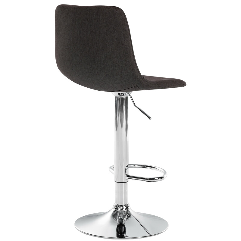 Divo moderne højdejusterbare barstole i stof 2 stk