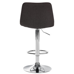 Divo moderne højdejusterbare barstole i stof 2 stk