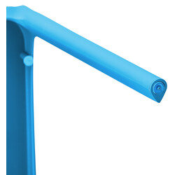 Meton UV‑bestandig sammenklappelig plaststol til indendørs og udendørs brug