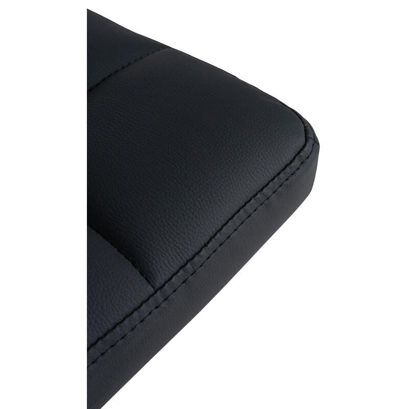 4 stk justerbare moderne barstole i Feni kunstlæder med metalben