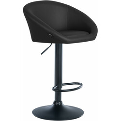 Davie barstol i kunstlæder med justerbar højde og 360 grader rotation