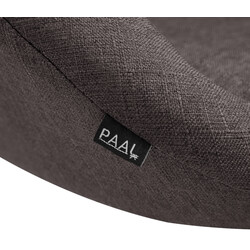 Justerbar barstol med polstret sæde armlæn rygstøtte og 360° drejning