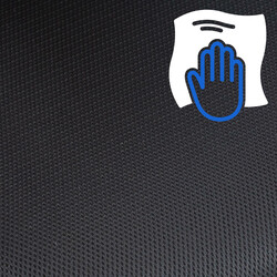 Ergonomisk kontorstol med justerbart ryglæn og nakkestøtte