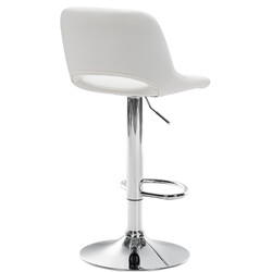 Camden justerbar roterende barstol med kunstlæder og ryglæn