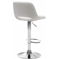 Camden fløjl barstol justerbar 360 grader drejelig til køkken og hjemmebar