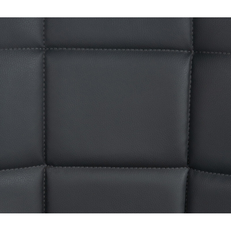 Moderne 2-stolssæt med polstret sæde og metalramme