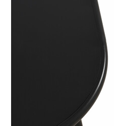 Alsidig oval udendørs sofabord i genanvendt plast med UV‑beskyttelse