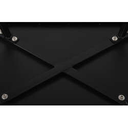 Alsidig oval udendørs sofabord i genanvendt plast med UV‑beskyttelse