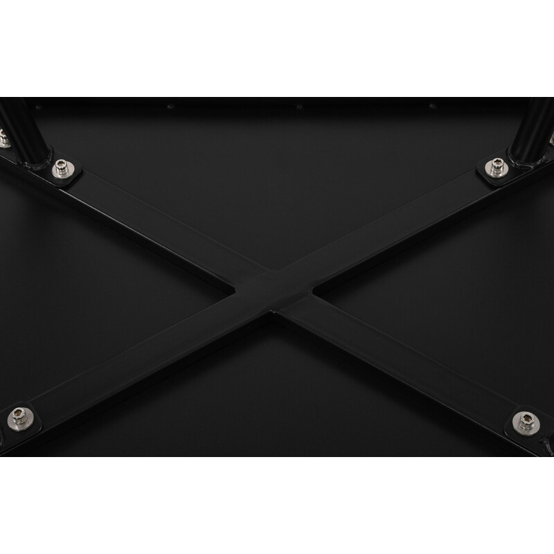 Alsidig oval udendørs sofabord i genanvendt plast med UV‑beskyttelse