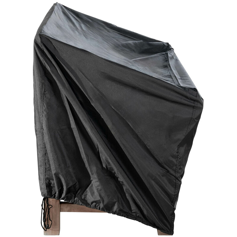 Vandafvisende sort havebænk beskyttelsesdække 120 cm Oxford