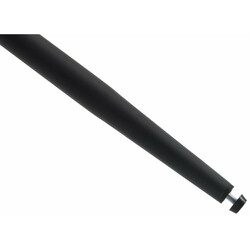 Dartford barstol med polstret sæde og ryglæn mat sort metalramme