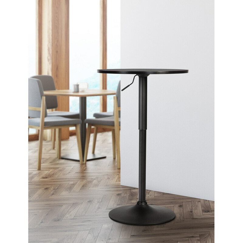 Lamoni højdejusterbart ståbord med 60 cm bordplade og metalramme